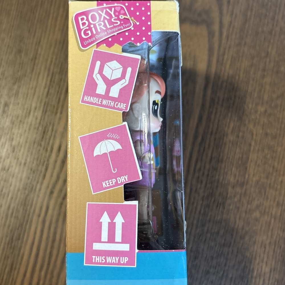 Jay@Play Boxy Girls Mini Doll Coco 3.5" Pink New Season 1 Unboxing Toy - Picture 5 of 8